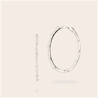 Ohrringe Ultima Edizione Dame Cerchi in Silber Zirconia OAO7299 - OAO7299